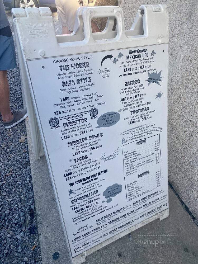 Burrito Works Taco Shop - St Augustine, FL menu_pic