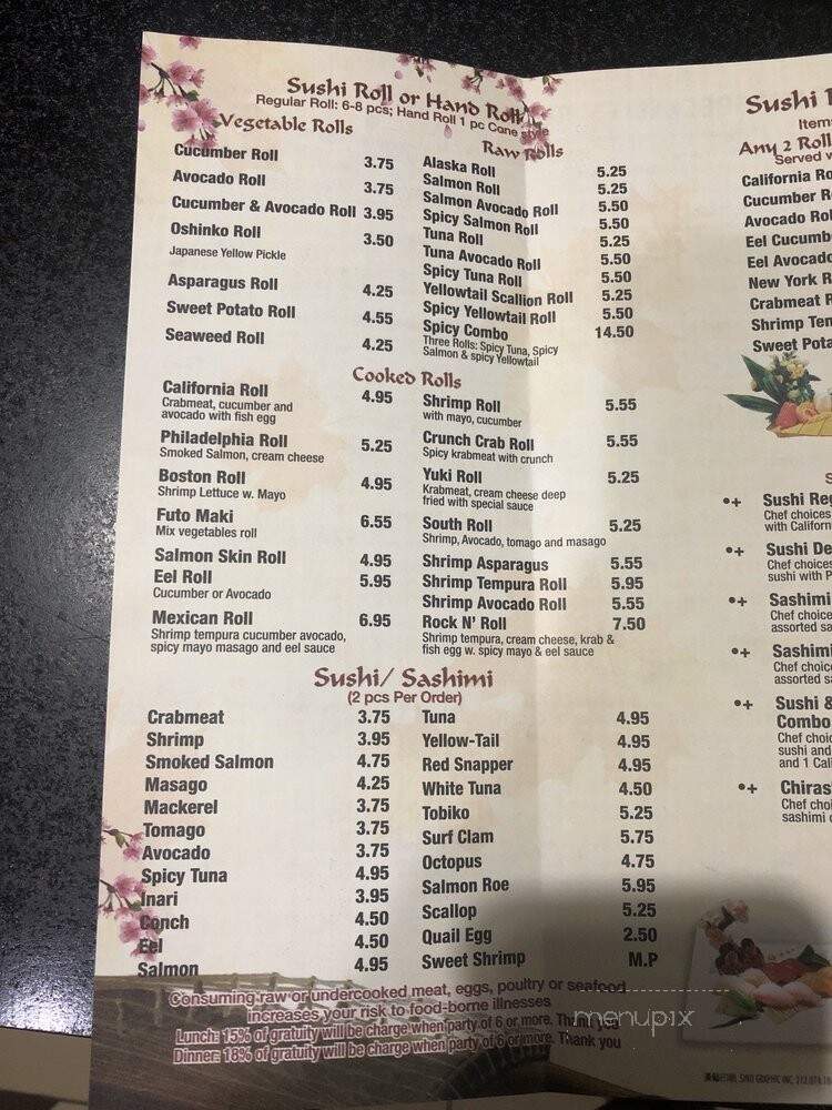 Tampa Buffet - Tampa, FL menu_pic