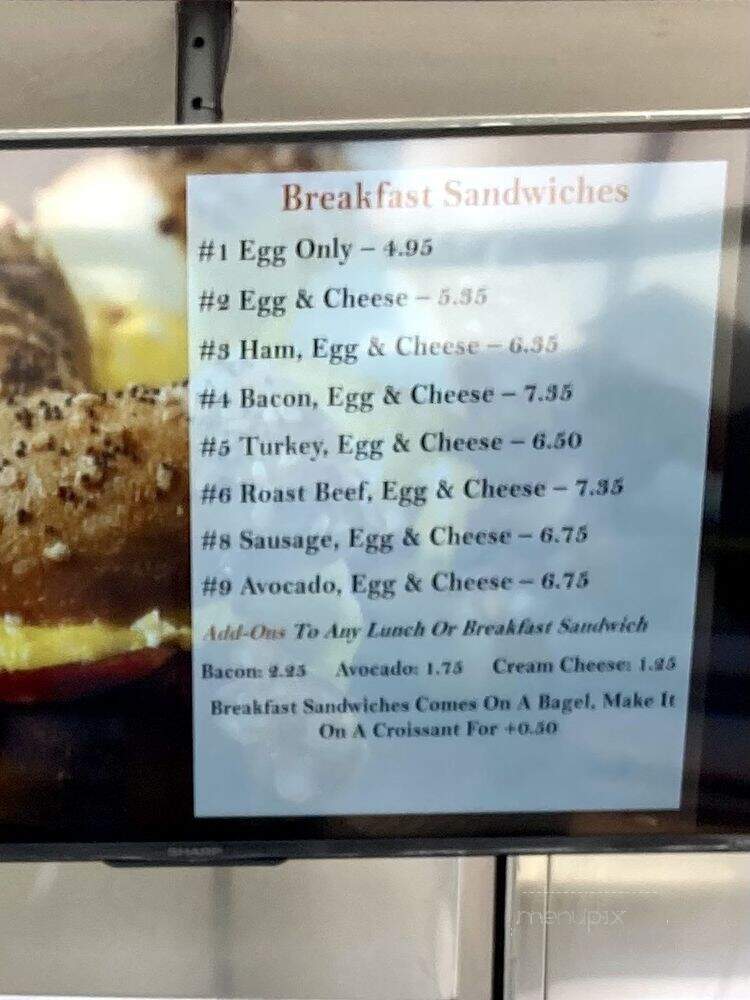 Miss Donuts and Bagel - La Verne, CA menu_pic