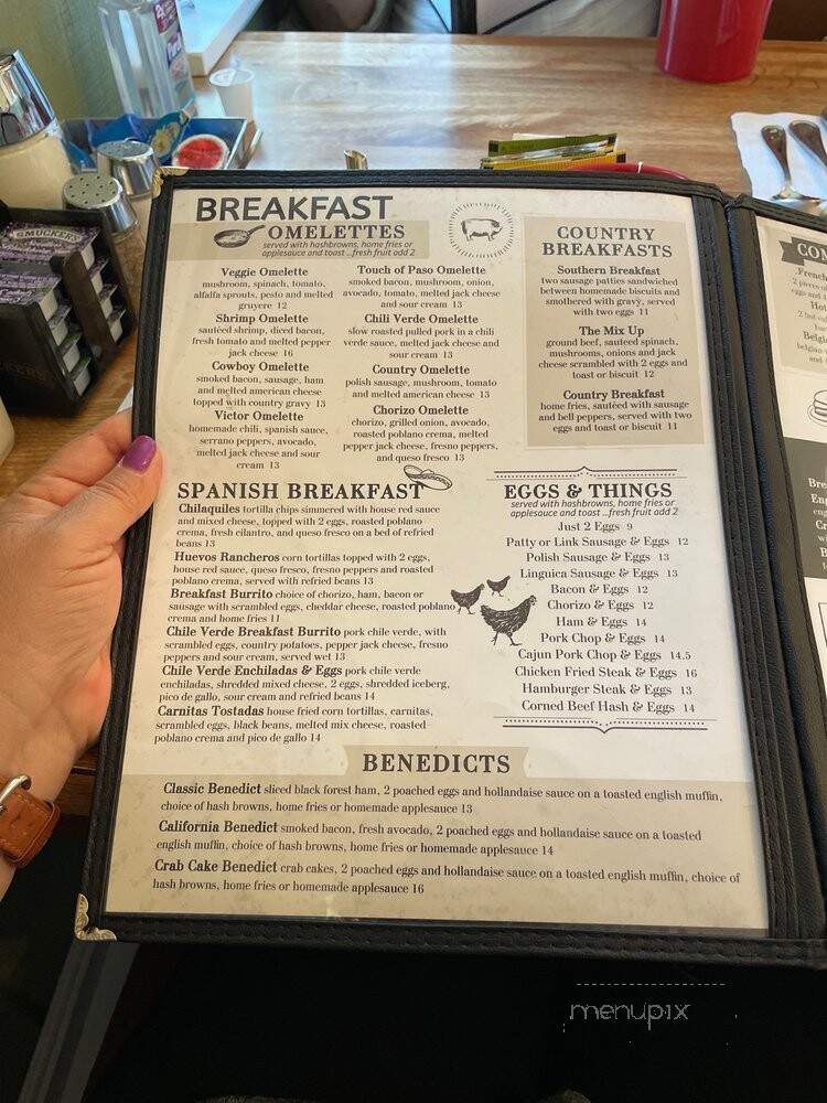 Touch of Paso - Paso Robles, CA menu_pic