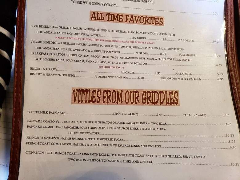 Waffle Barn - Folsom, CA menu_pic