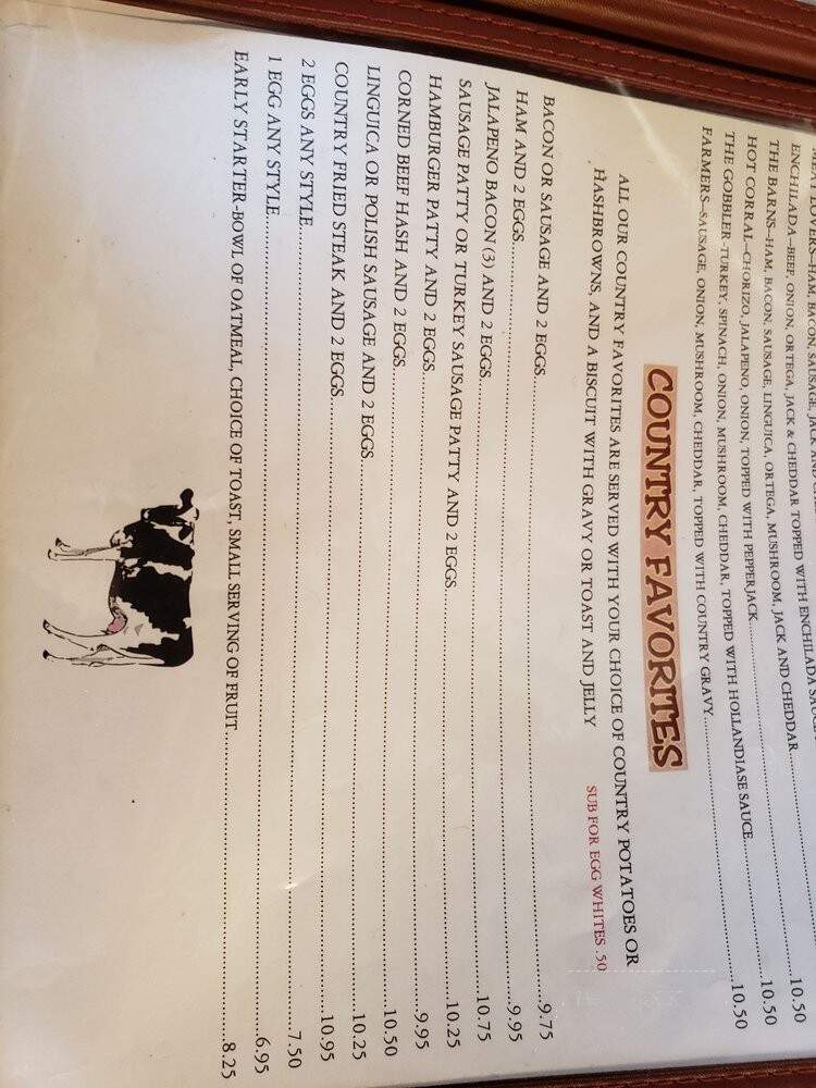 Waffle Barn - Folsom, CA menu_pic