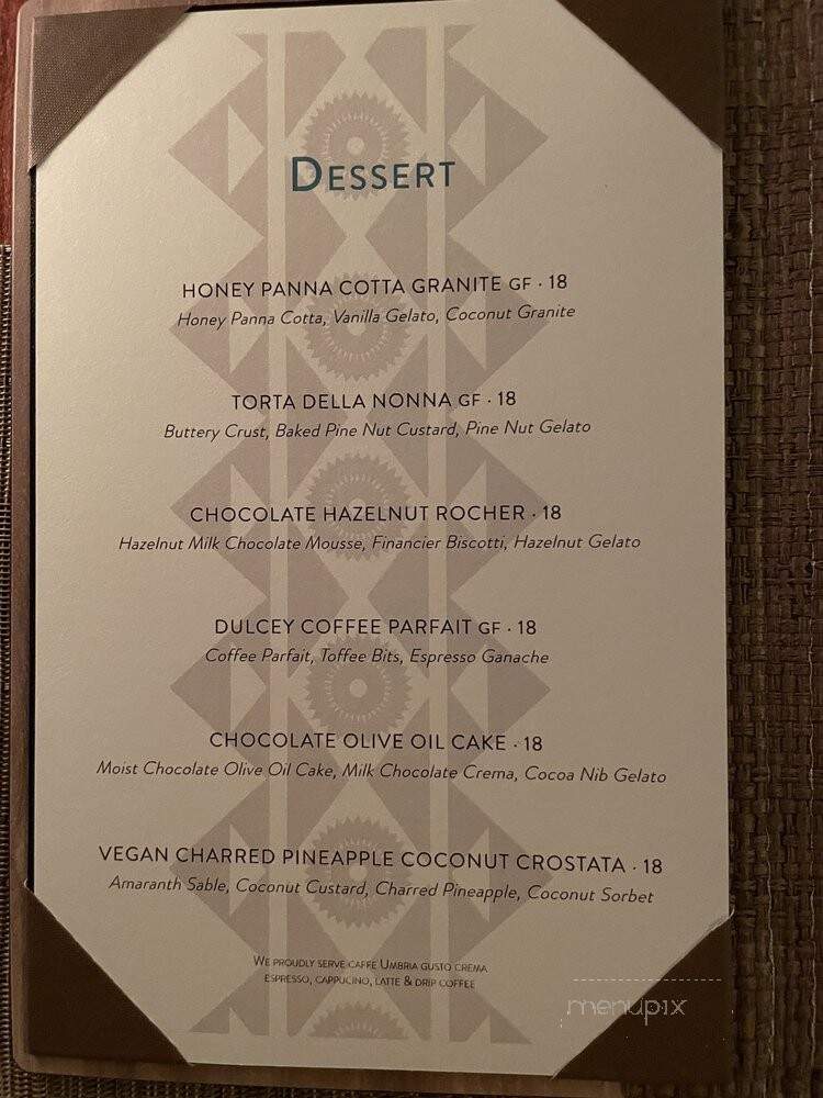Beach Tree - Kailua Kona, HI menu_pic