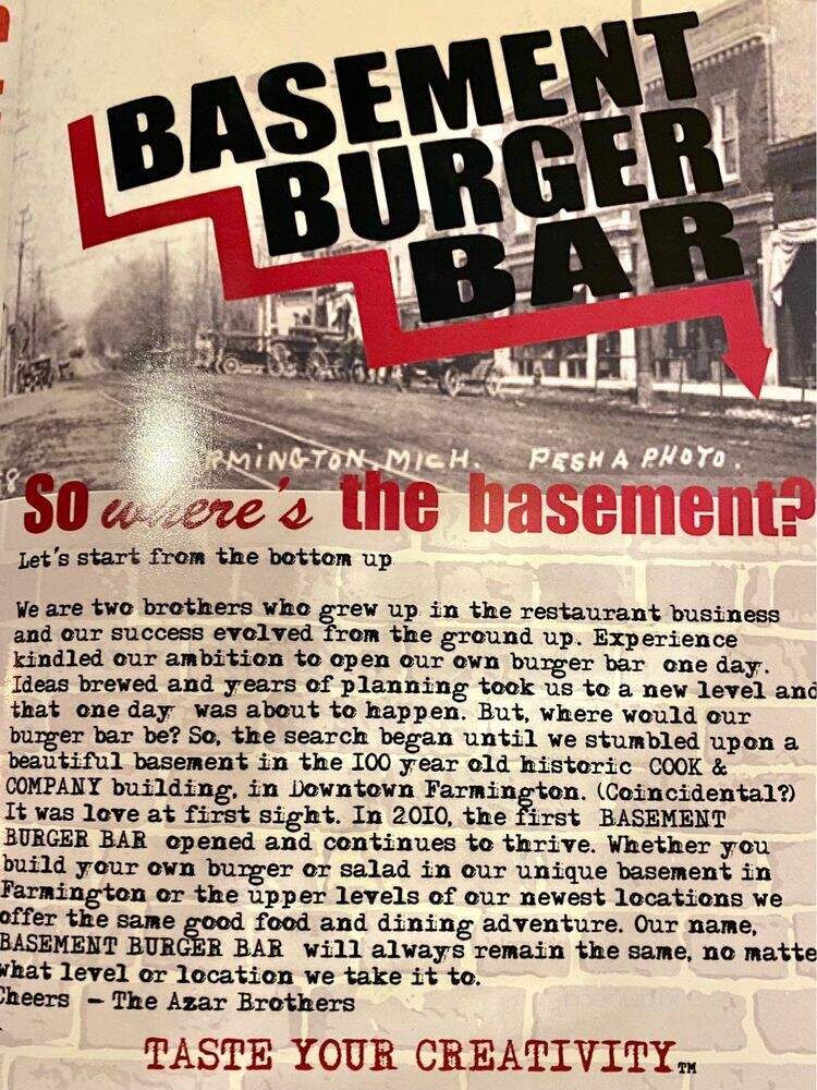 Basement Burger Bar - Farmington Hills, MI