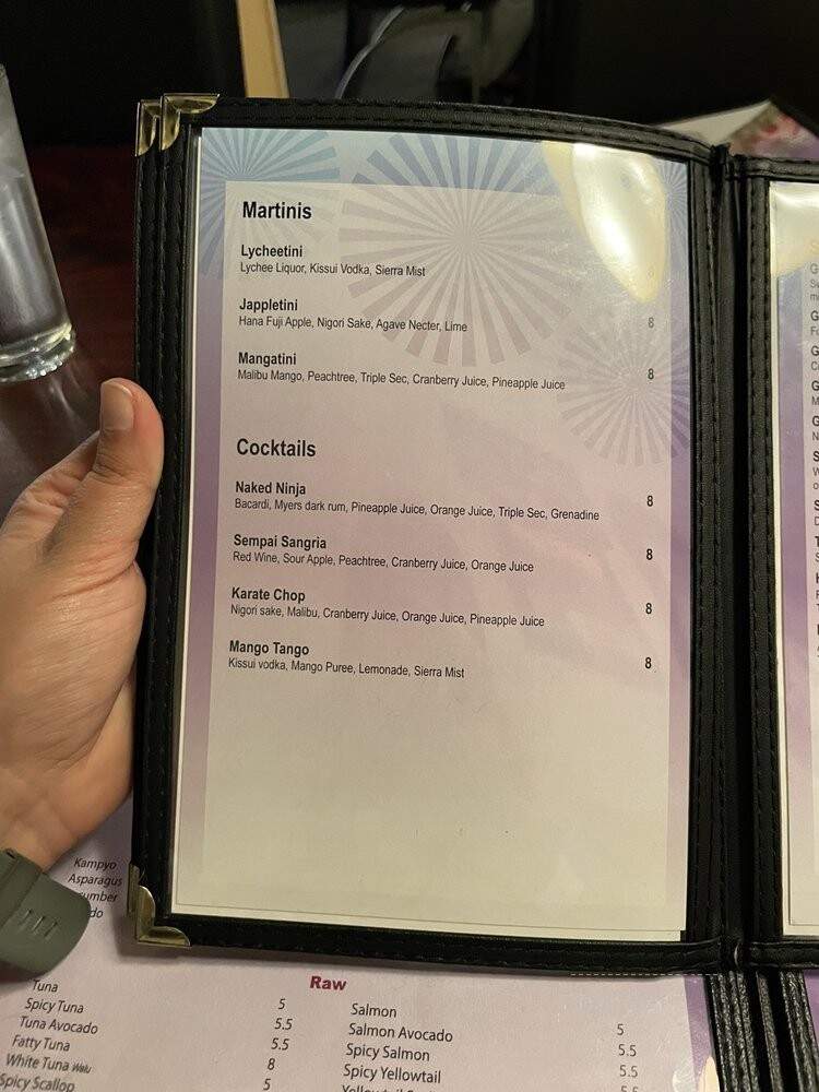 Hanabi Japanese Cuisine - Duluth, MN menu_pic