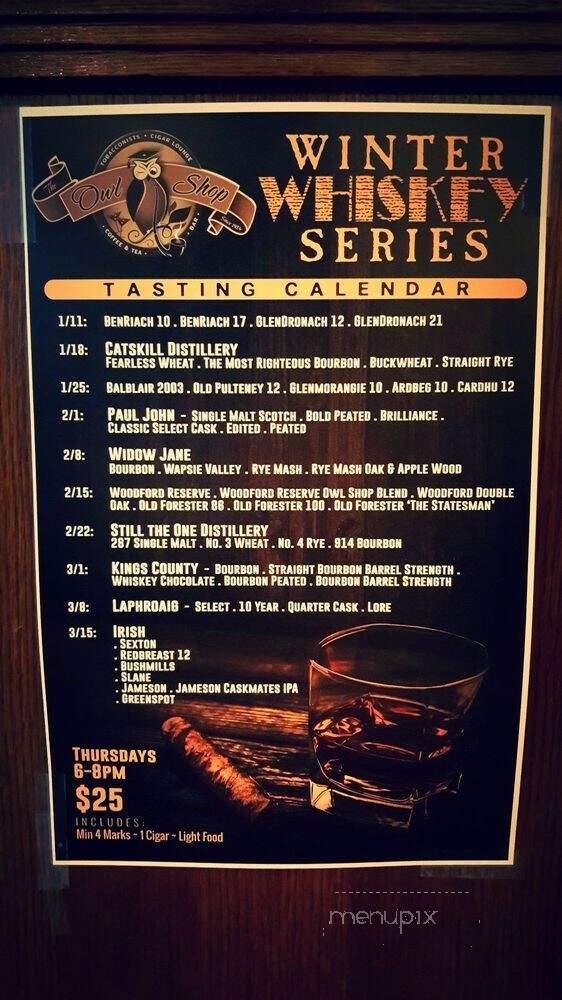 Owl Shop - New Haven, CT menu_pic