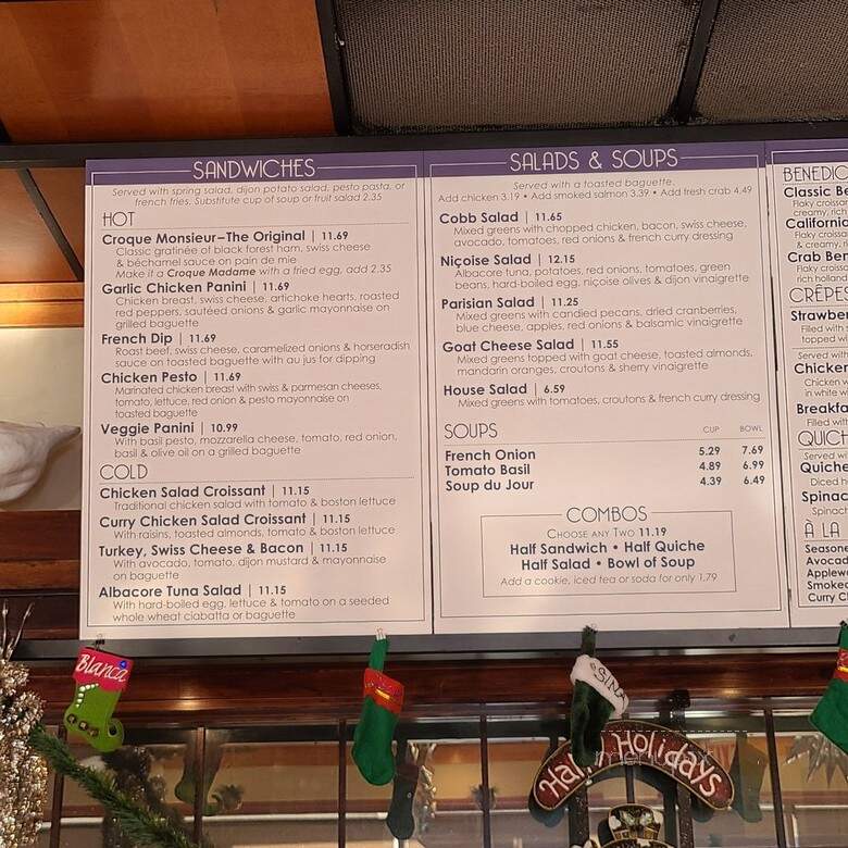 Champagne French Bakery - San Diego, CA menu_pic