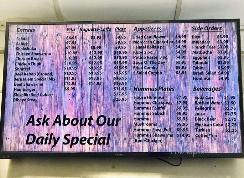 Star Salasel Grill - Sherman Oaks, CA menu_pic