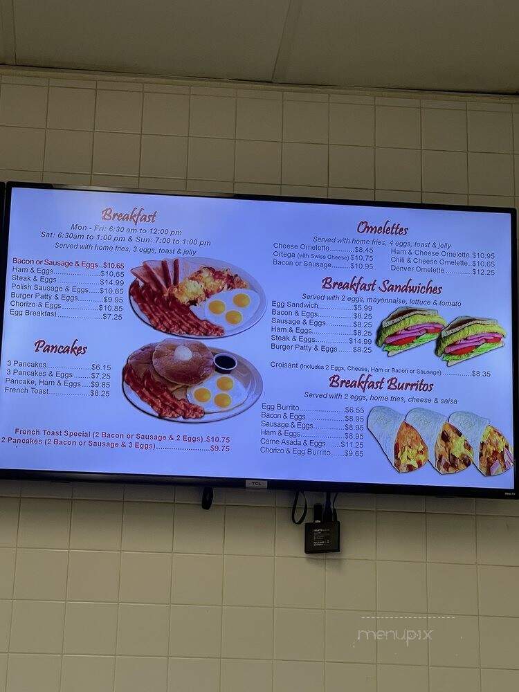 Burger Town USA - Fontana, CA menu_pic