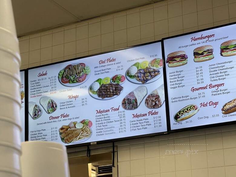 Burger Town USA - Fontana, CA menu_pic
