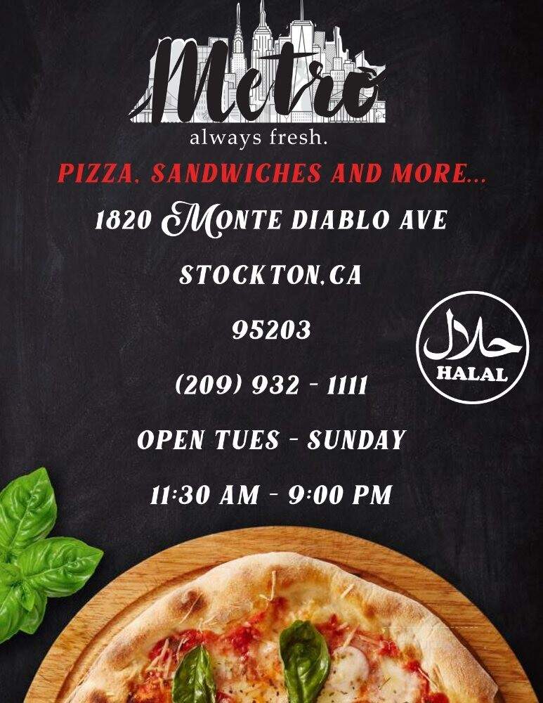 Metro Pizza - Stockton, CA