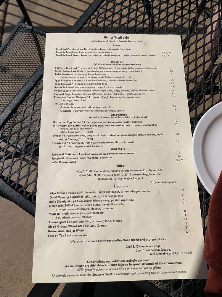 Italia Trattoria - Spokane, WA