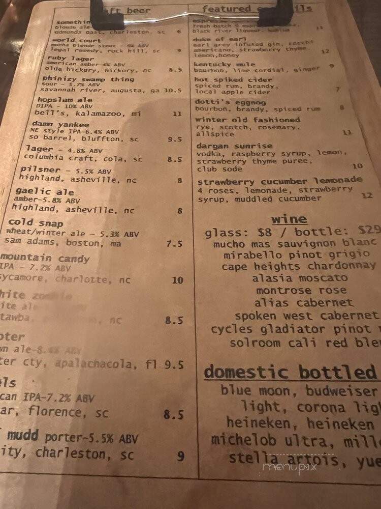Martha's Soul Food & Grill - Florence, SC menu_pic