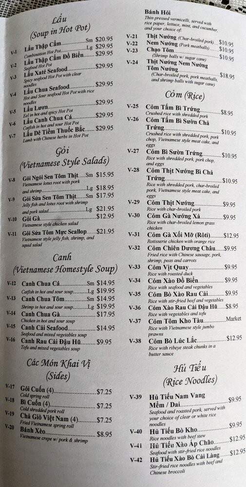 Three Happiness Restaurant - Gretna, LA menu_pic