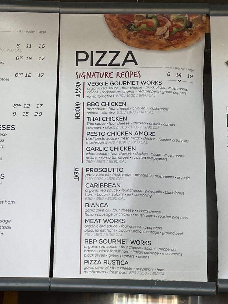 Red Brick Pizza - Colleyville, TX menu_pic