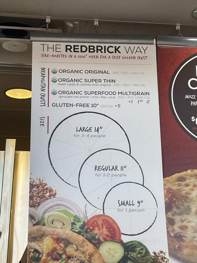 Red Brick Pizza - Colleyville, TX menu_pic