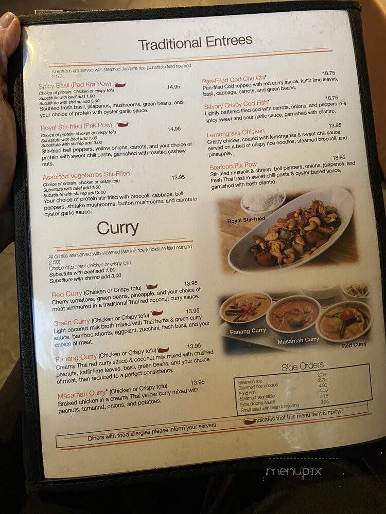 Cozy Thai Bistro - State College, PA menu_pic