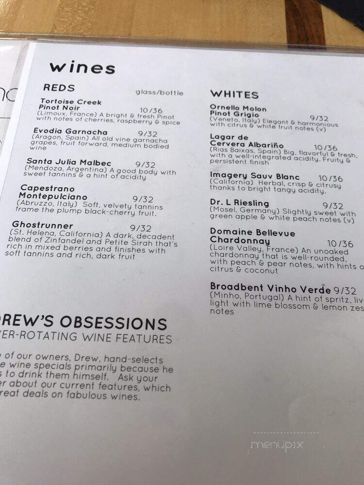 Beau Thai - Washington, DC menu_pic