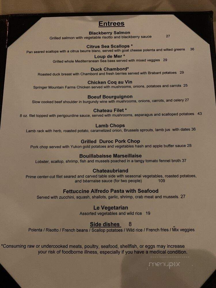 Vivid Concepts - Nashville, TN menu_pic