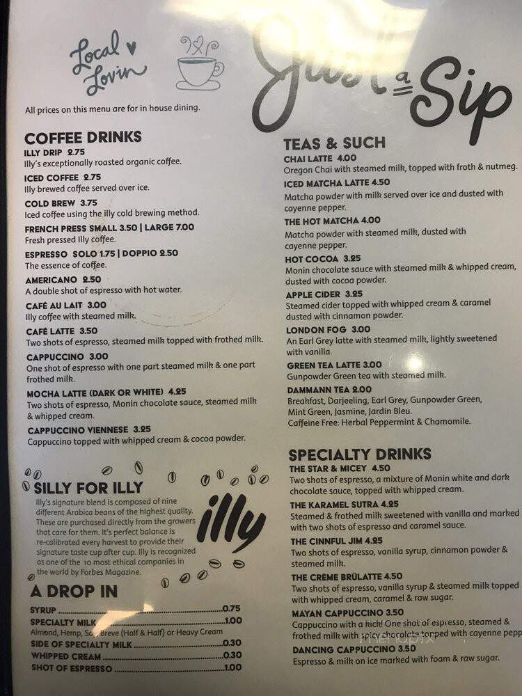 Little Cafe Eclectic - Memphis, TN menu_pic