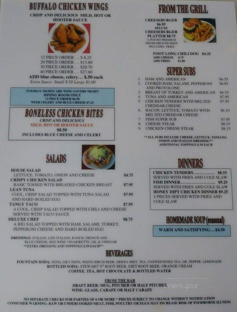 Pizza L'oven - Kingston, PA menu_pic