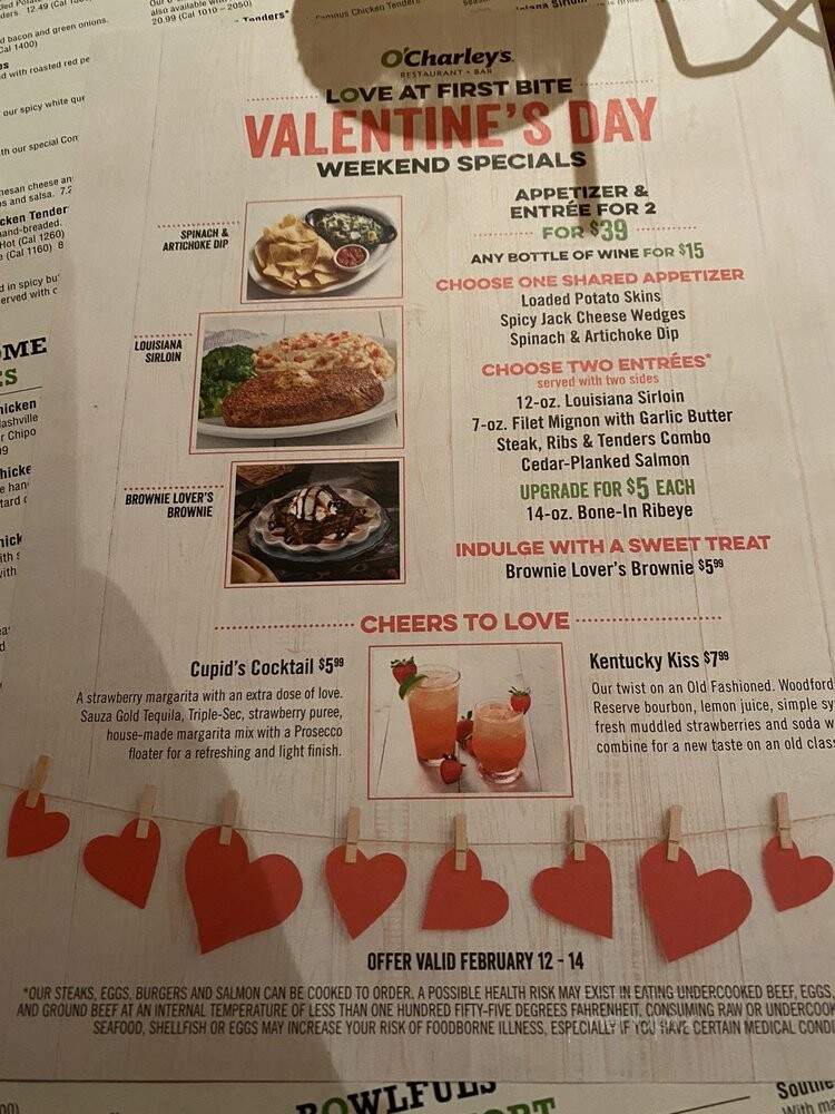 O'Charley's - Alabaster, AL menu_pic