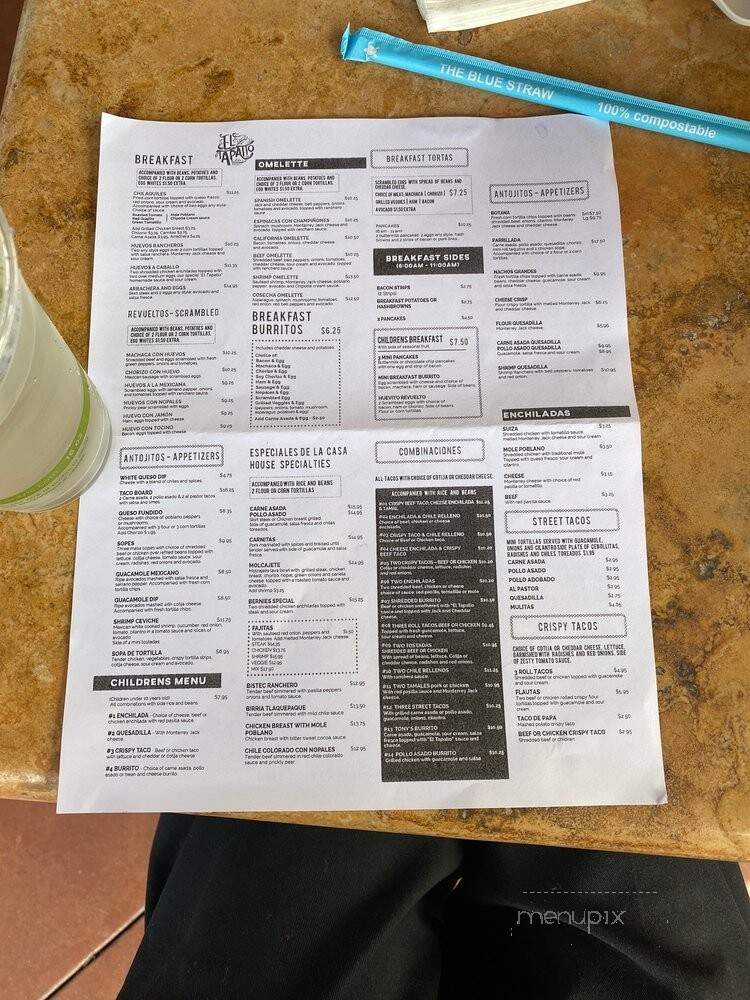 El Tapatio Catering - Imperial Beach, CA menu_pic