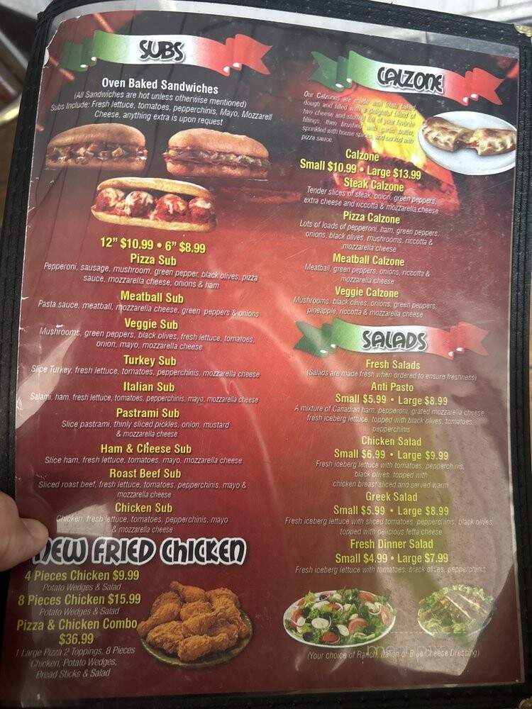 Papa Joe's - Downey, CA menu_pic