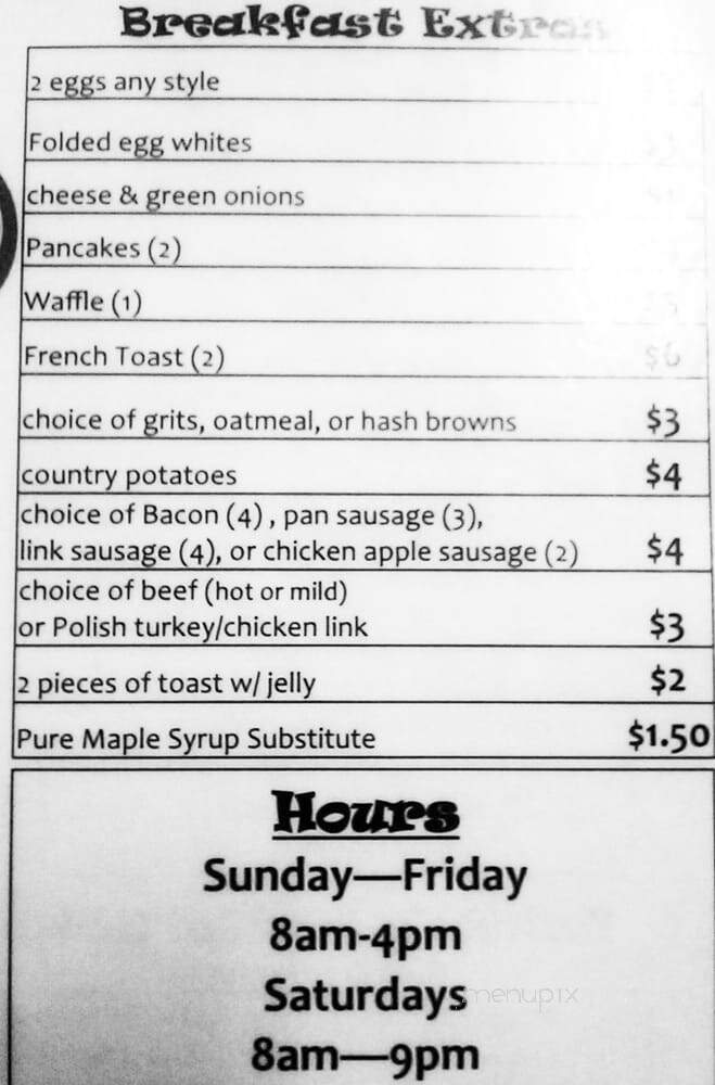 Auntie April's Chicken n Waffles - San Francisco, CA menu_pic
