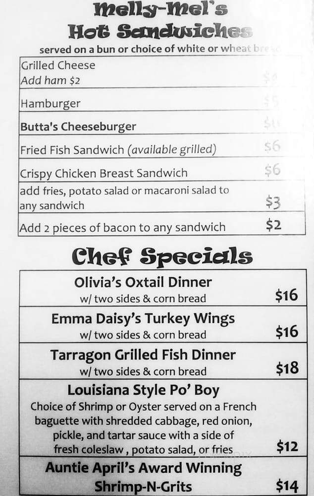 Auntie April's Chicken n Waffles - San Francisco, CA menu_pic
