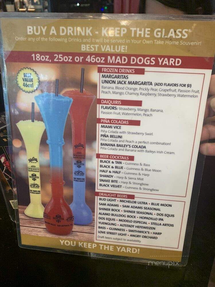 Mad Dog's British Pub - San Antonio, TX