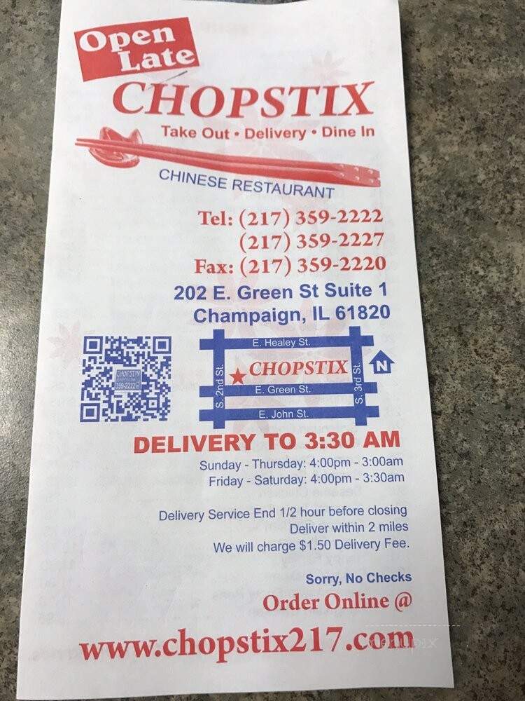 Chopstix - Champaign, IL