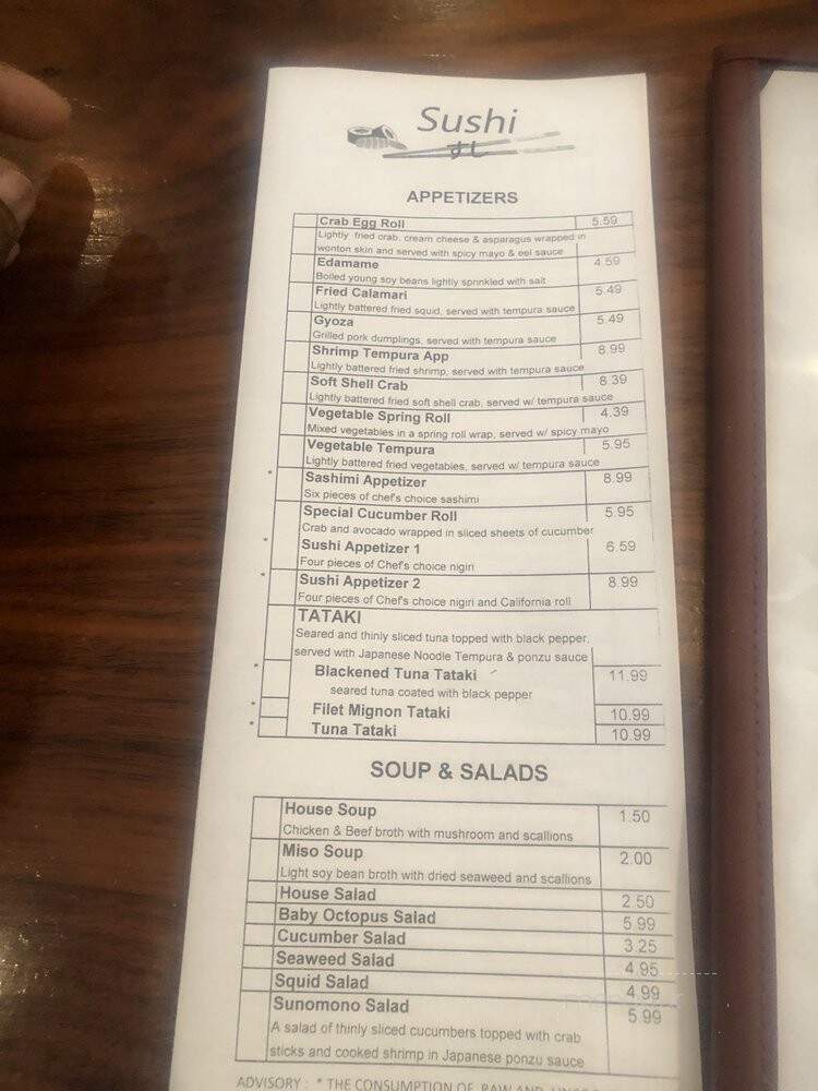 Hai Hai - Hiram, GA menu_pic