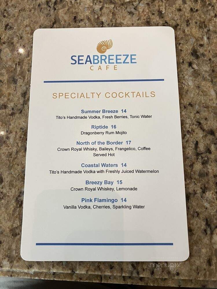 Raffles Cafe - Las Vegas, NV menu_pic