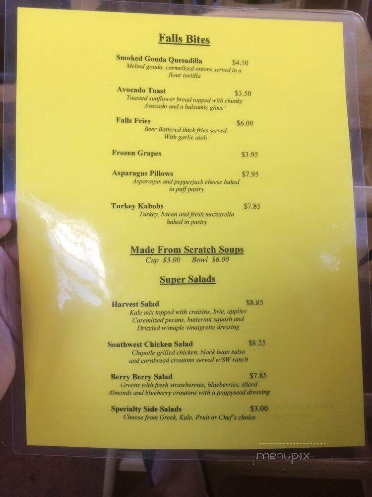 Falls Overlook Cafe - Sioux Falls, SD menu_pic