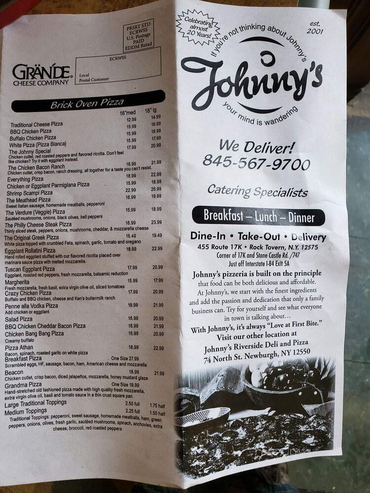 Johnny's Restaurant - Rock Tavern, NY