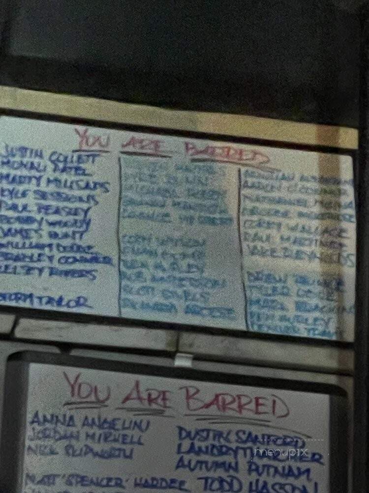 Brackins Blues Club - Maryville, TN menu_pic