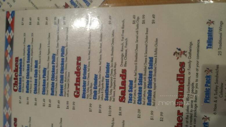 Bay View Bar & Grill - Detroit Lakes, MN menu_pic