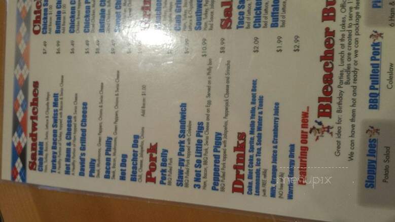 Bay View Bar & Grill - Detroit Lakes, MN menu_pic