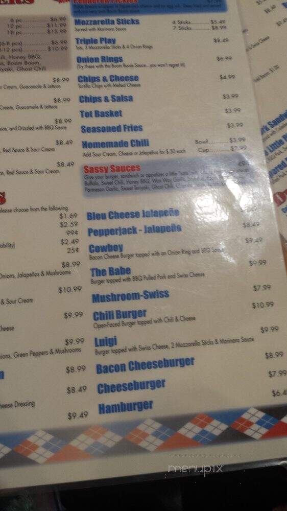 Bay View Bar & Grill - Detroit Lakes, MN menu_pic