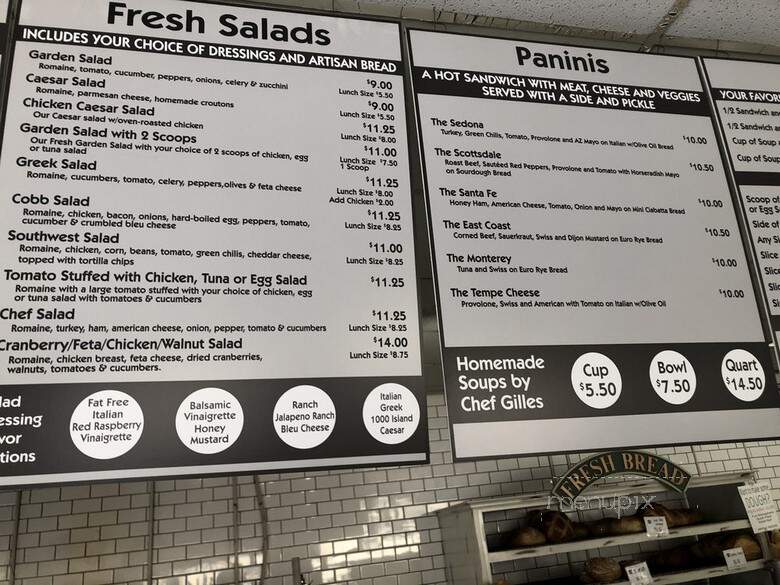 Arizona Bread Company - Scottsdale, AZ menu_pic