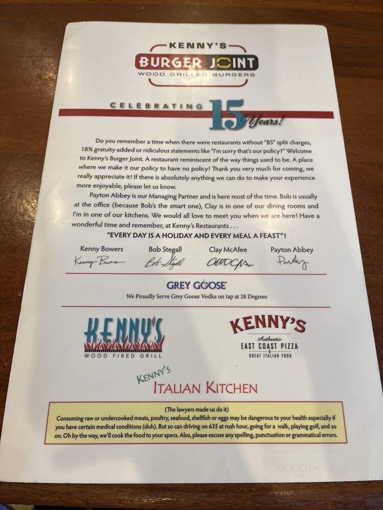 Kenny's Burger Joint - Frisco, TX