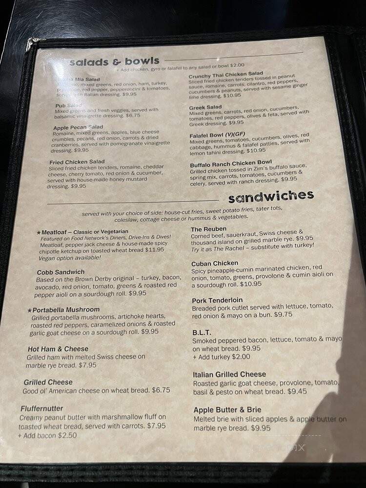 The Brick - Kansas City, MO menu_pic