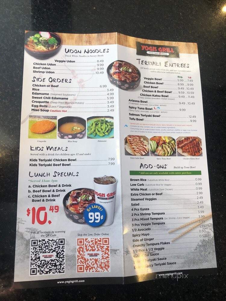 Yogis Teriyaki Grill - Mesa, AZ