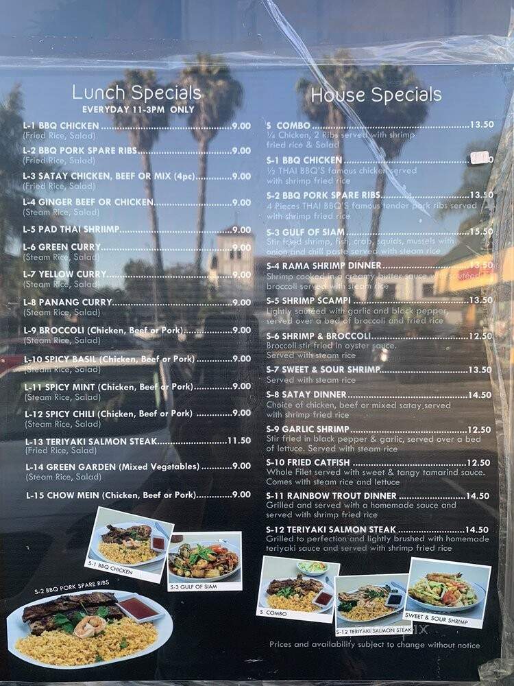 Thai Barbeque Long Beach - Long Beach, CA menu_pic