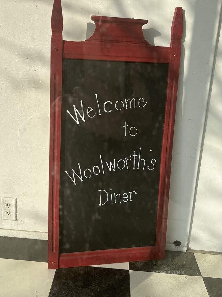Woolworth's Luncheonette - Bakersfield, CA menu_pic