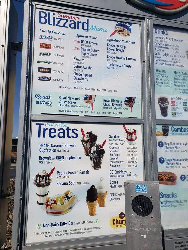 Daisy Ice Cream - Madison Heights, MI menu_pic