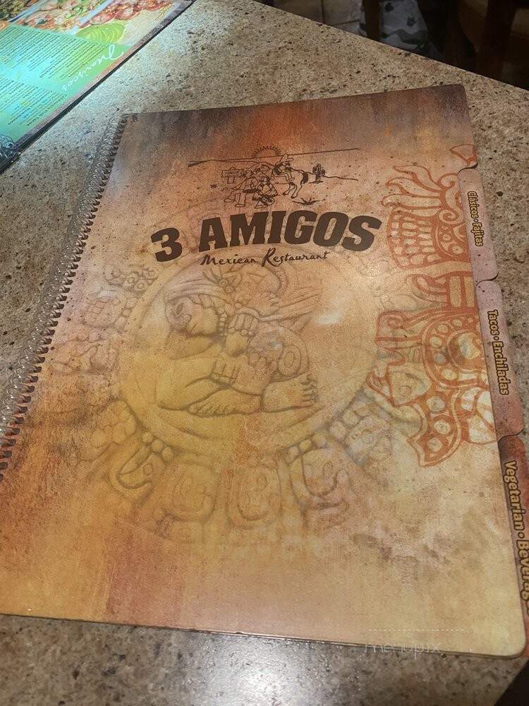 Three Amigos Mexican Restaurant - Yorktown, VA menu_pic