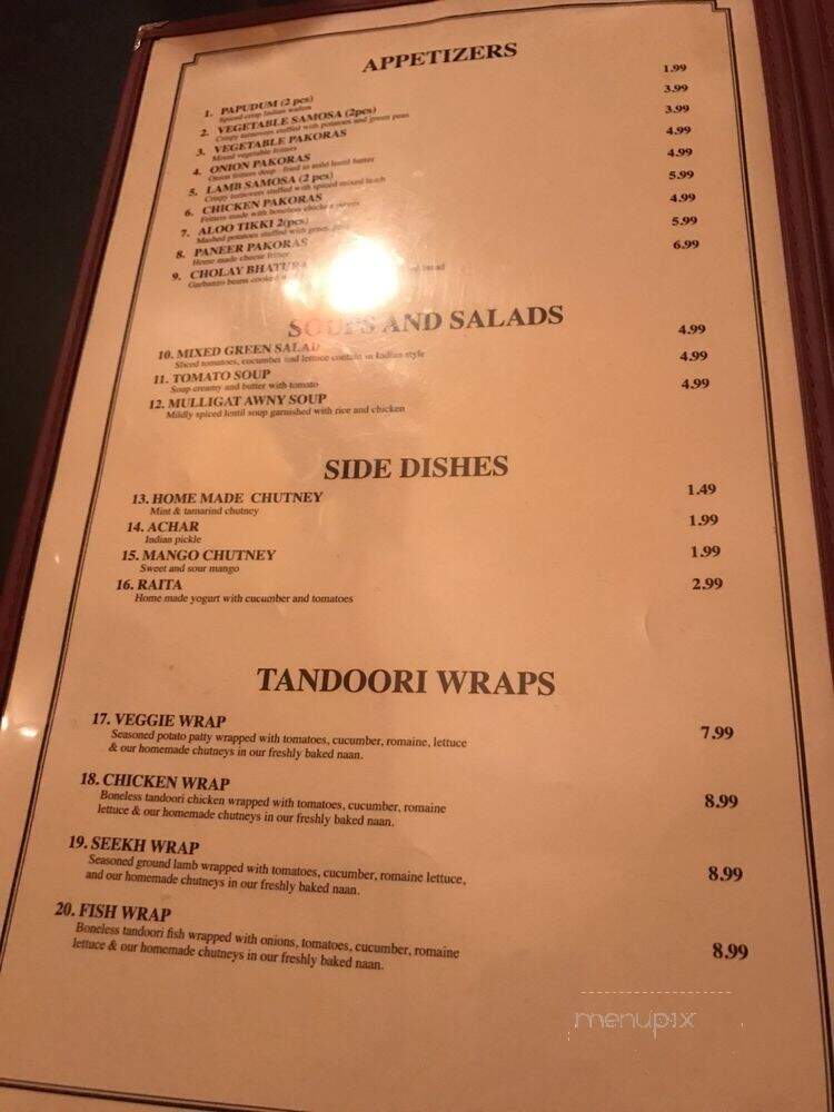 Shaan Indian Cuisine - Oakland, CA