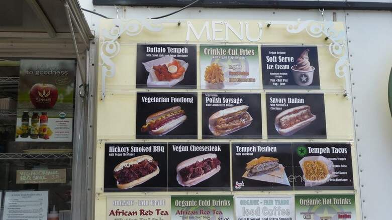 Viva! Vegetarian Grill - Food Cart - Eugene, OR menu_pic